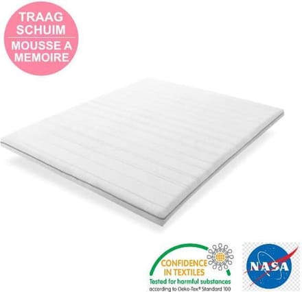 Topmatras Nasa Traagschuim 7cm - 140x200cm