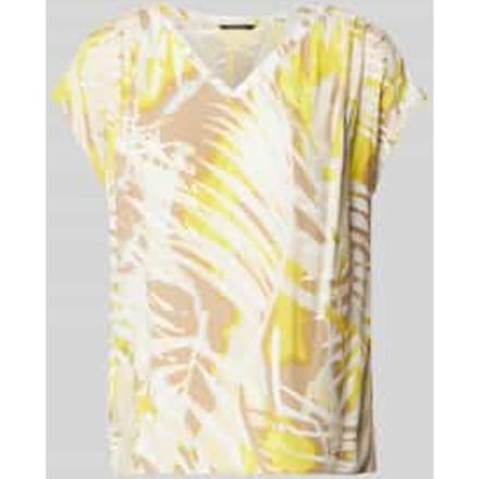 Blouse met V-hals