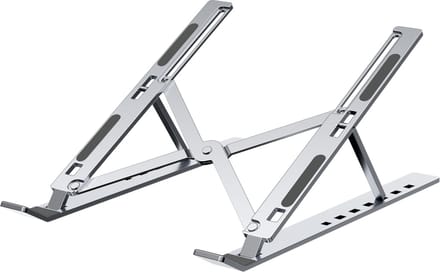 Rolio Laptop Standaard Flex - Universeel - Ergonomische Laptop Houder - Inklapbaar - Verstelbaar - t/m 17 inch