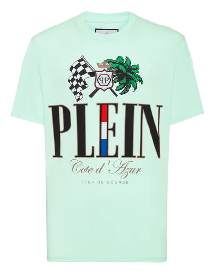 T-Shirt Round Neck Ss Cote D Azur Plam