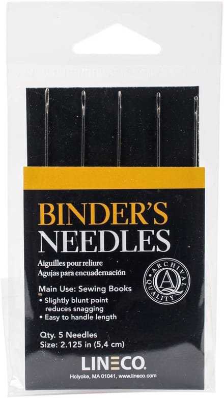 Boekbinder Stalen Naalden - 5 Stuks Wit - Voor Efficiënte Boekbinding
