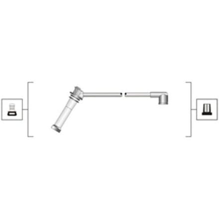 Bougiekabelset MAGNETI MARELLI 941319170092