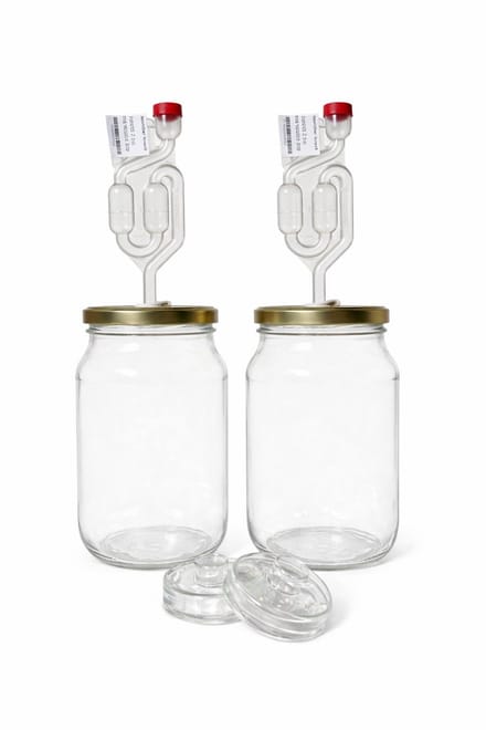 Natuurlijker leven® set om te fermenteren met 2 potten van 1.7 Liter