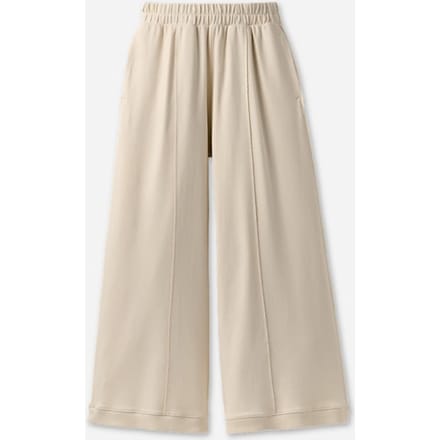 UGG® Lailah Trouser in White, Size Large, Cotton