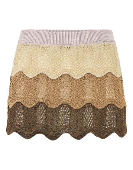 Mini Skirt Color Wave