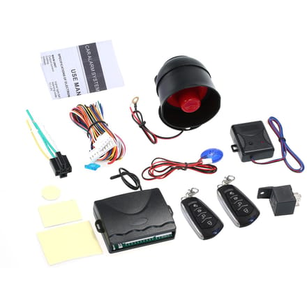 Automatische centrale kit met afstandsbediening Centrale vergrendeling met afstandsbediening Deurslot Voertuig Keyless Entry-systeem CH838-CH91 black