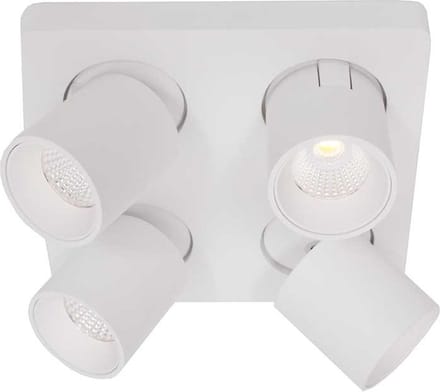 Spot Laguna Led Wit 4Lichts