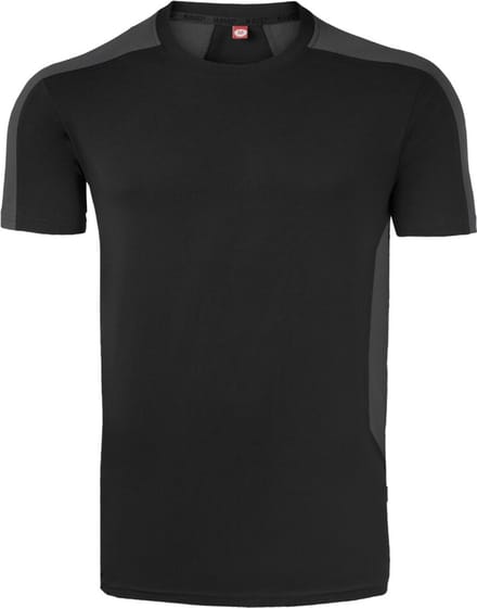 HAVEP T-shirt Bicolor 10072 - Zwart/Charcoal - L