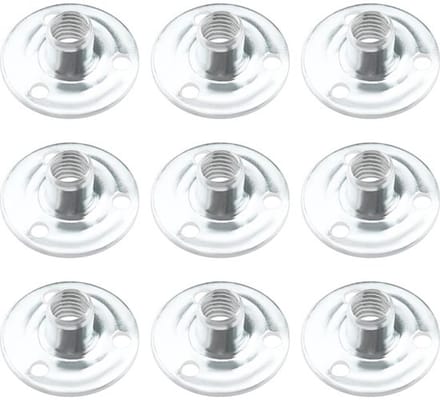 Allecto - T Moeren - 50 Stuks - Gegalvaniseerd - M8 Draad