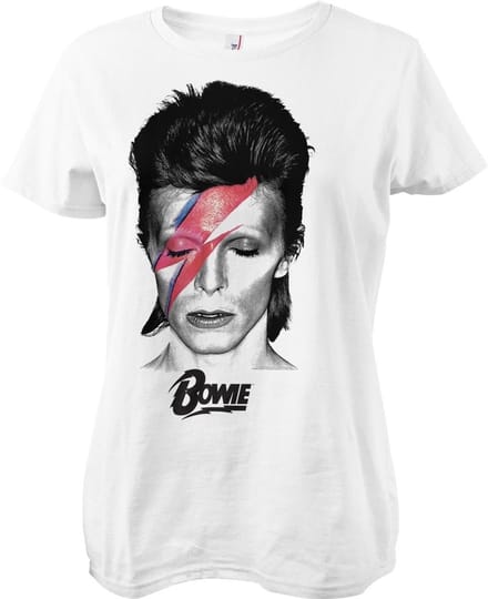 David Bowie Dames- Aladdin -Sane Girly T-shirt PS-5-DBO006-H95-15