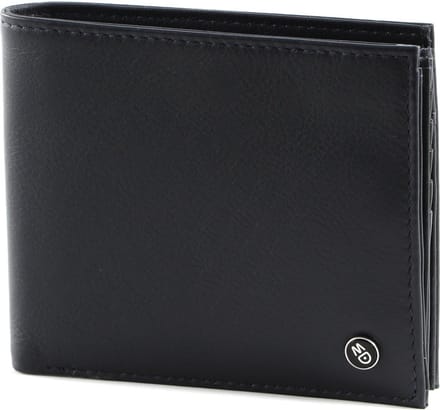 MANDARINA DUCK Leren Portemonnee Downtown Wallet Navy Donkerblauw