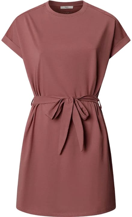 Pepe Jeans Constanza Korte Mouwen Korte Jurk Roze S Vrouw