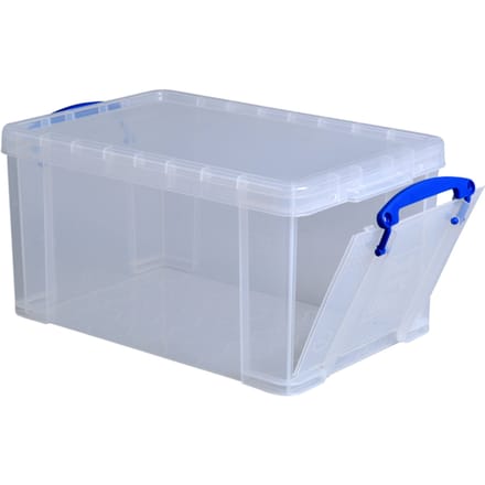 Opbergbox Really Useful 14 liter 395x255x210mm transparant wit