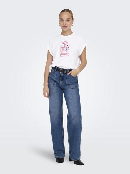 ONLY - ONLDORIS LIFE S/S BOW TOP BOX JRS - Meisjes - T-shirts