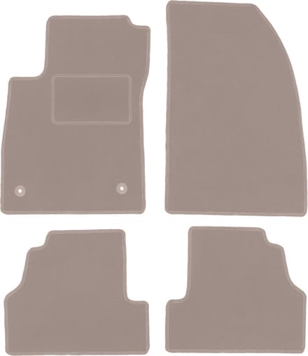 Beige veloursmatten voor: Opel Mokka crossover (2012-2016)