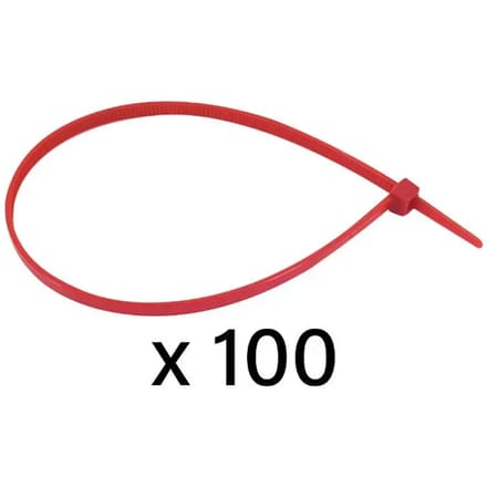 Pak van 100 nylon klemmen Artein Rilsan