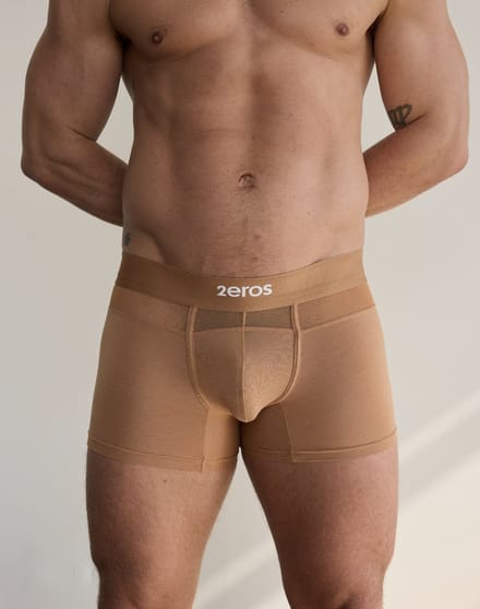 2EROS Morpheus Trunk Brown - MAAT M - Heren Ondergoed - Boxershort voor Man - Mannen Boxershort
