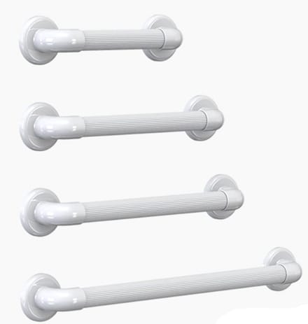 Handgreep muurbeugel met ribbelstructuur : Lengte: 30 cm