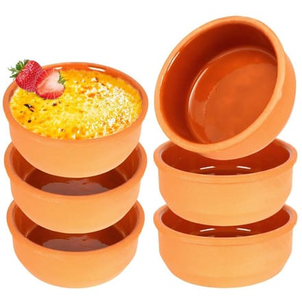 Ovenschaal Steengoed 200 ml 6 stuks - Ovenschotel - Braadslede - Braadpan