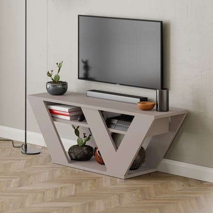 Hocus Picus TV Meubel - Licht Mokka - 110x30x40 cm