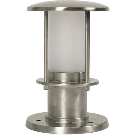 KS Verlichting Resident 3 Sokkellamp Nikkel
