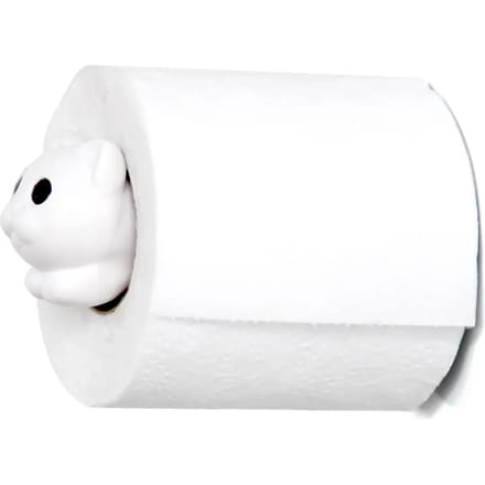 Qualy Roll Meo Toiletrolhouder - Wit