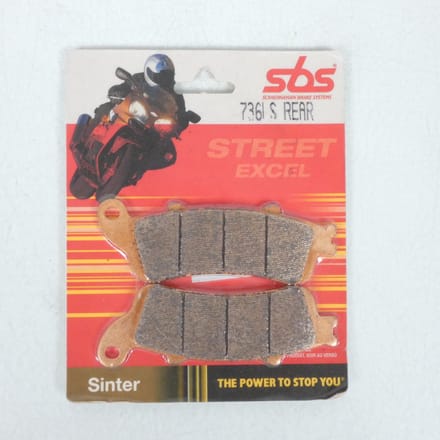 Plaquette de frein SBS pour Moto Honda 1100 CB 2000 à 2003 SC42A / AV / AR Neuf