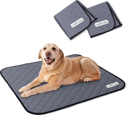 Nobleza 48UOV - Wasbare puppy training Pads - 2 stuks - Herbruikbare Hondentoilet - 81 x 72 cm