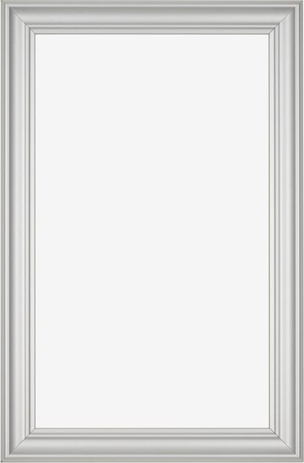 Fotolijst 48x64 cm - MDF - Zilver Mat - Limburg
