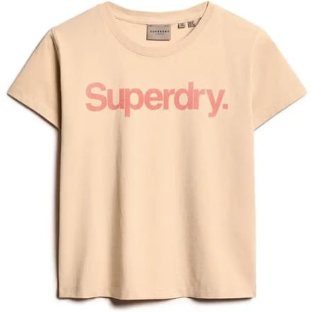 T-shirt voor dames Superdry Core Logo City