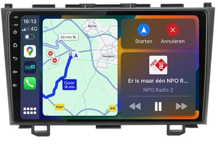 BG4U - Android Navigatie Radio geschikt voor Honda CR-V 2007-2011 met Apple Carplay en Android Auto