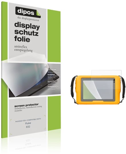dipos – 2x Matte Beschermfolie geschikt voor Fluke 832 | Krasbestendige & antireflecterende Screenprotector Ultra-Thin