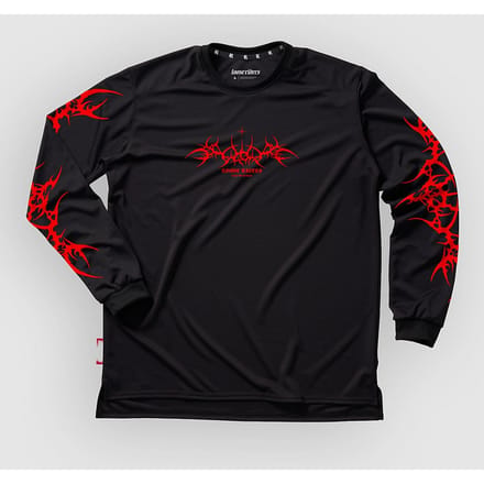 Loose Riders Tribe Long Sleeve Jersey zwart