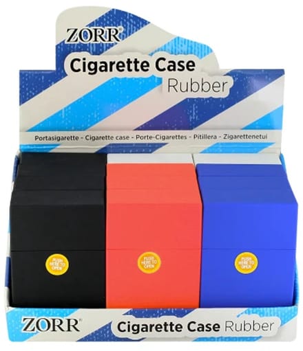 Rubber sigarettenbox