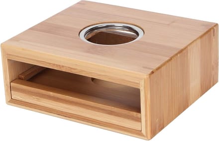 Theepot Warmer - Verwarmingsbasis Theewaar Accessoire - Thee Warm Houden - Natuurlijk Bamboe Materiaal