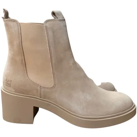 Blackstone RONJA LOW - Ginger Root - Boots - Vrouw - Beige - Maat: 38