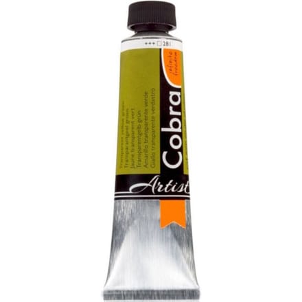 Cobra Artist Olieverf 40 ml Transparent Yellow Green 281