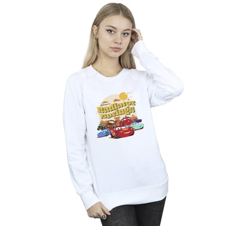 Disney Dames/Dames Cars Radiator Springs Groep Sweatshirt (Wit)