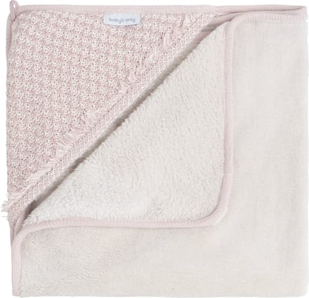 Baby's Only Wikkeldeken Happiness - Oud Roze/Ecru - 75x75 cm