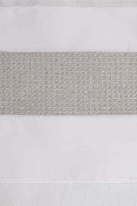 BINK Bedding Wieglaken Wafel (Pique) zand 75 x 100 cm
