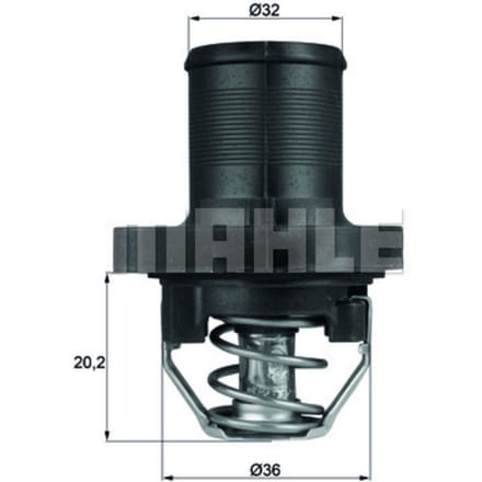Thermostaat, koelvloeistof MAHLE TI 47 89