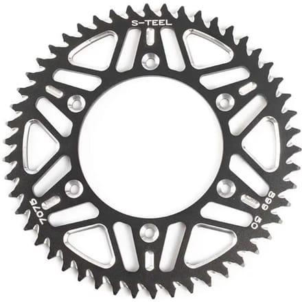 Aluminium spatbordkroon S-Teel KTM 428