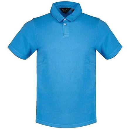 Polo Shirt Korte Mouw Superdry Polo Studios Jersey bleu manches courtes