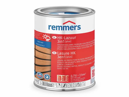 Remmers - HK 3in1 glazuur [plus] 10 l, teak