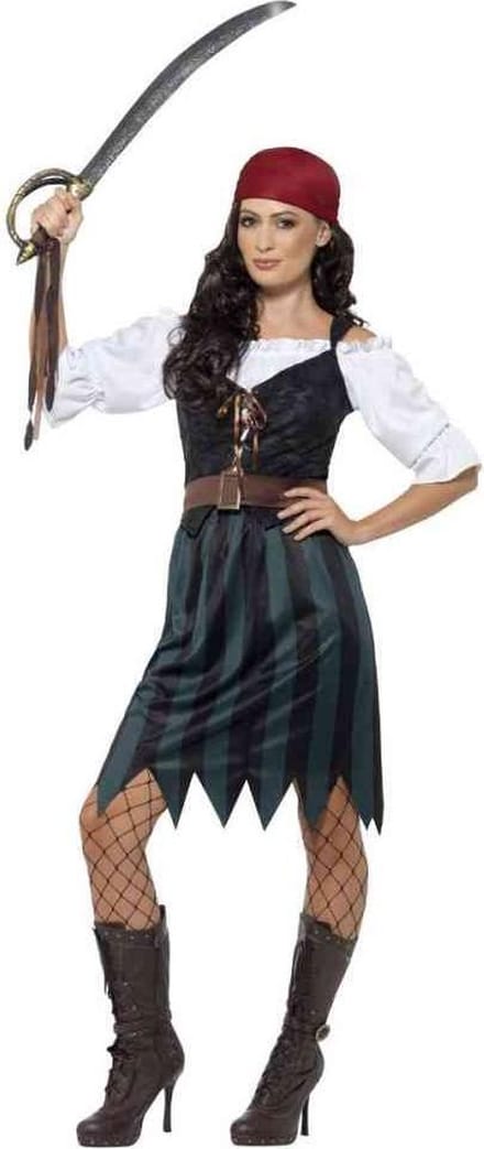 Piraten Deckhand kostuum - Maat XS