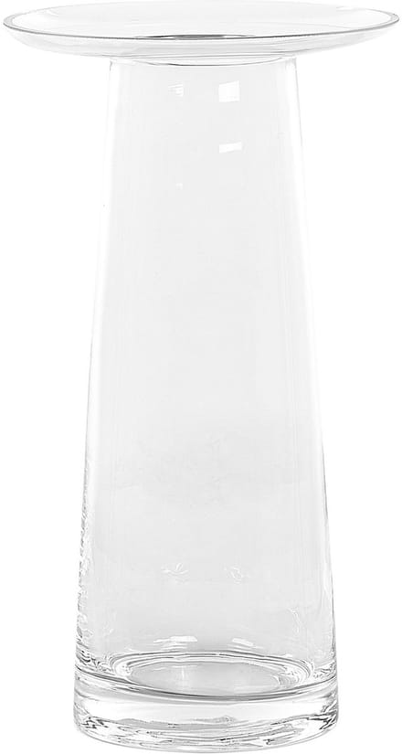 MANNA - Decoratieve vaas - Transparant - Glas