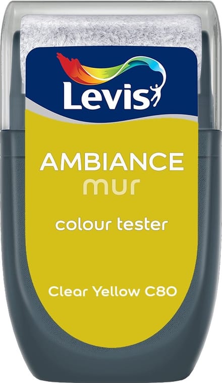 Levis - Muurverf Kleurtester Mat Mix - Clear Yellow C80 - Mengverf - 30 Ml