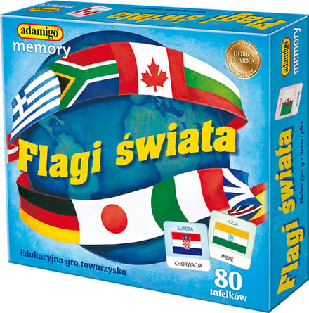 Flagi świata memory