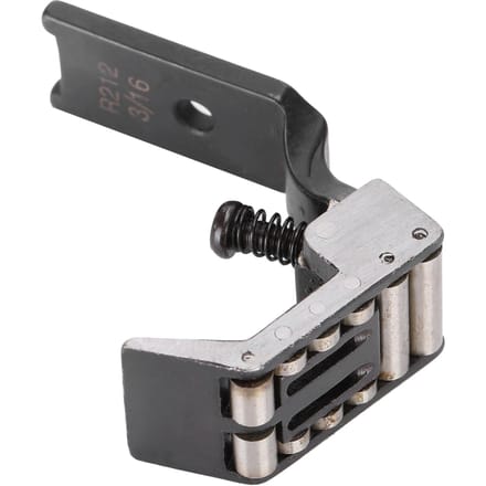Persvoet Roller Dubbele Naald voor Leer Denim Naaimachine Accessoires R212 3 16 black