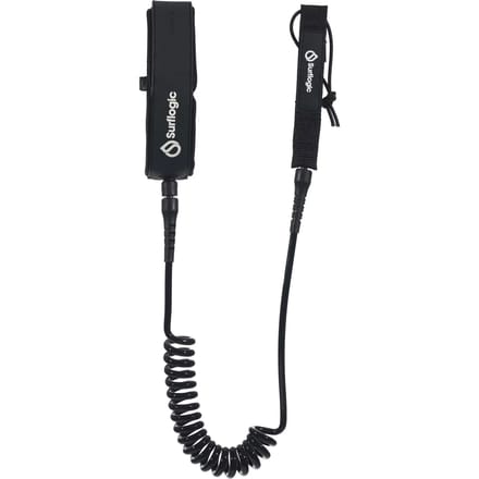 Surflogic Foil Coil Knee 6´ Surflijn Zwart 7mm